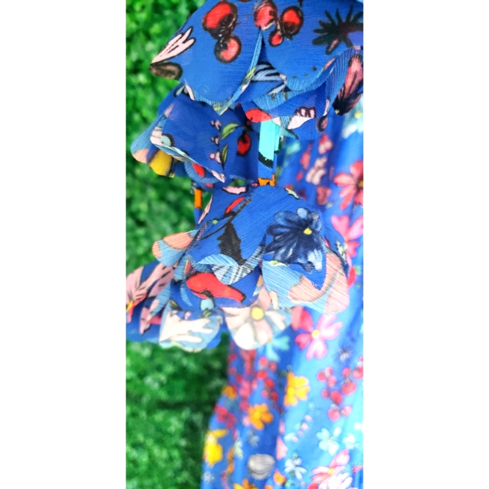 80. J.Crew X Dauphinette maxi cover-up dress in cornucopia floral - Picture 10 of 15
